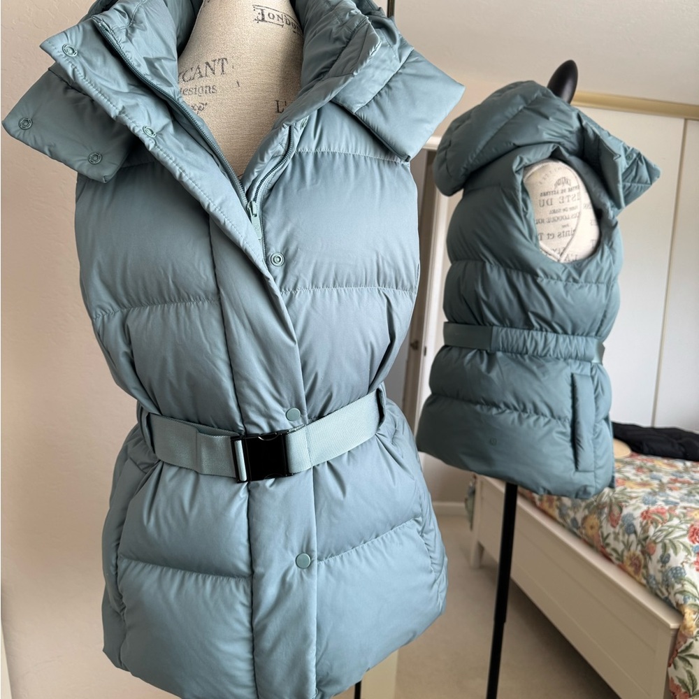 Lululemon Quilted Vest with Belted Waist